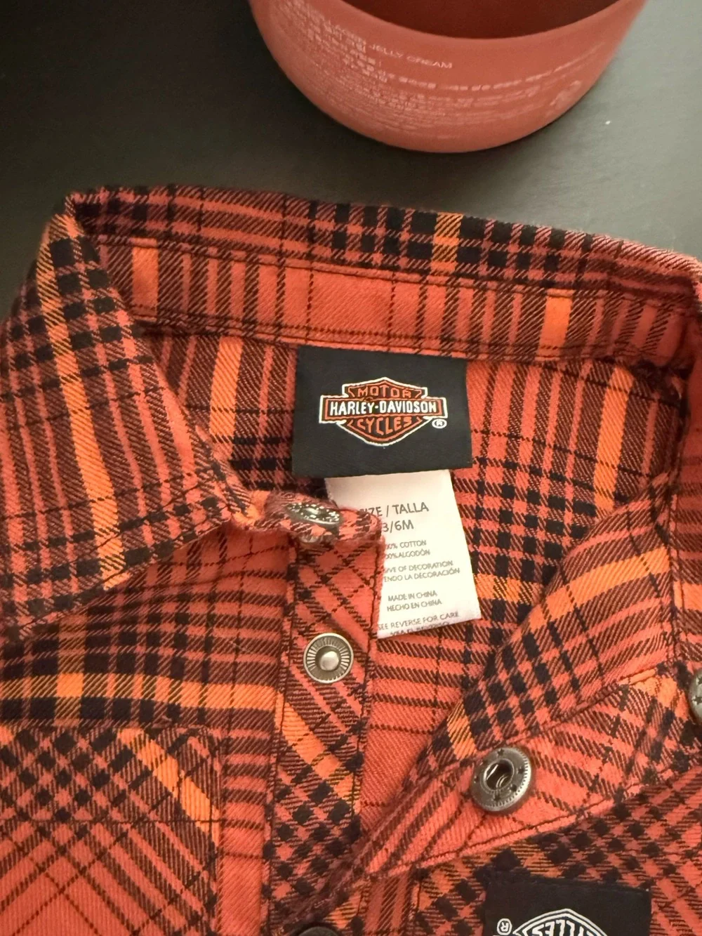 Harley Davidson onesie